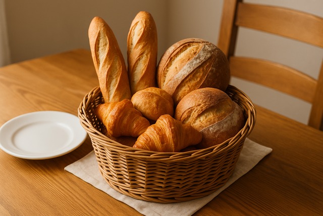 材料と配合の基準表:粉・液体・甘味・油脂・塩