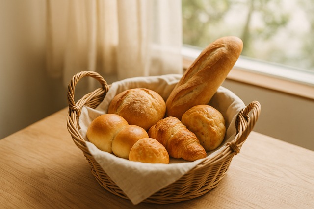 本捏ねとグルテン形成の流れ